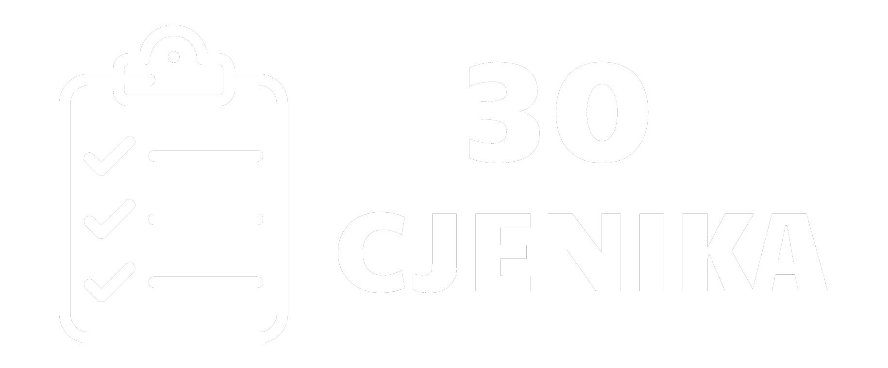 Cjenik (obavezno)